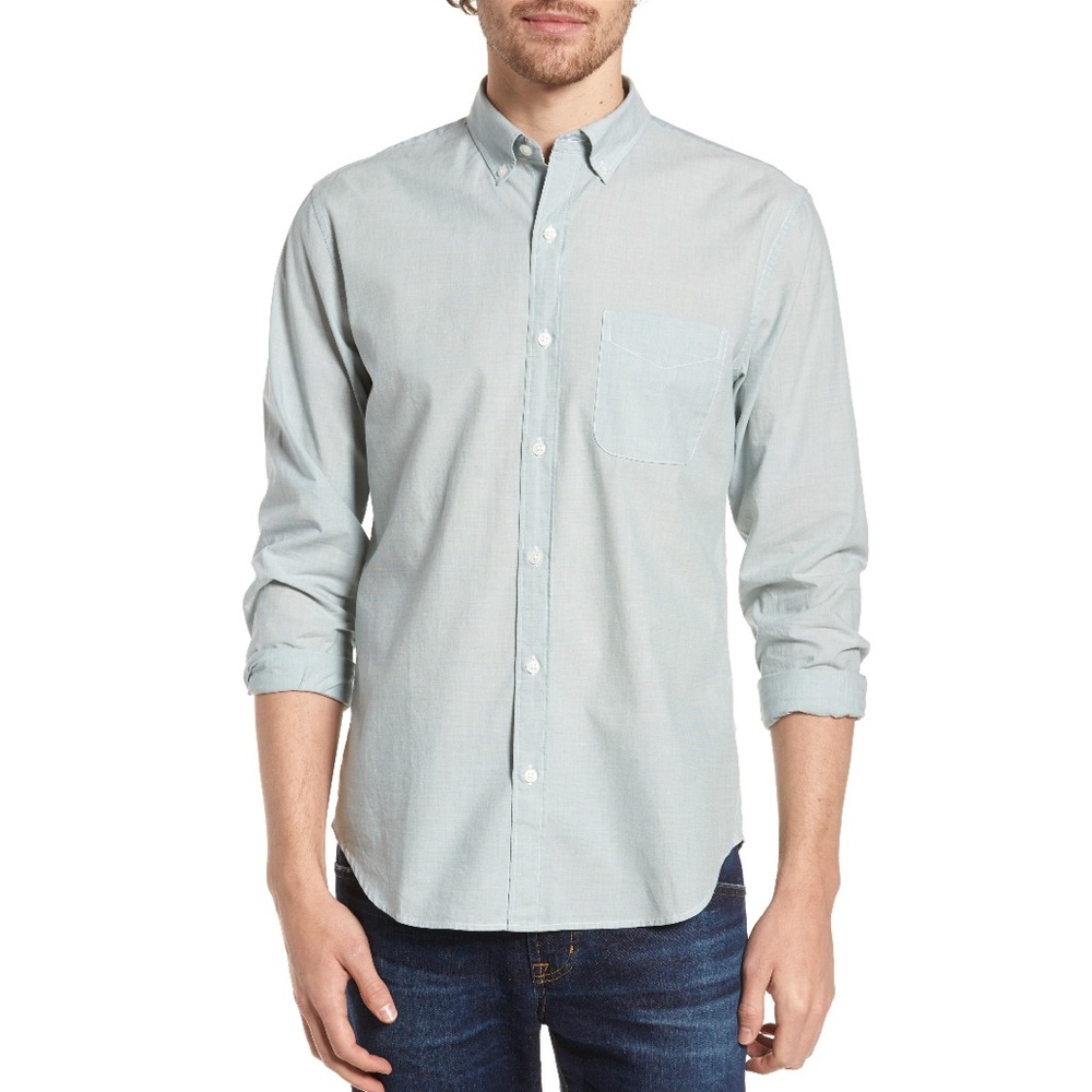 Bonobos Light Blue Casual Button Down Shirt